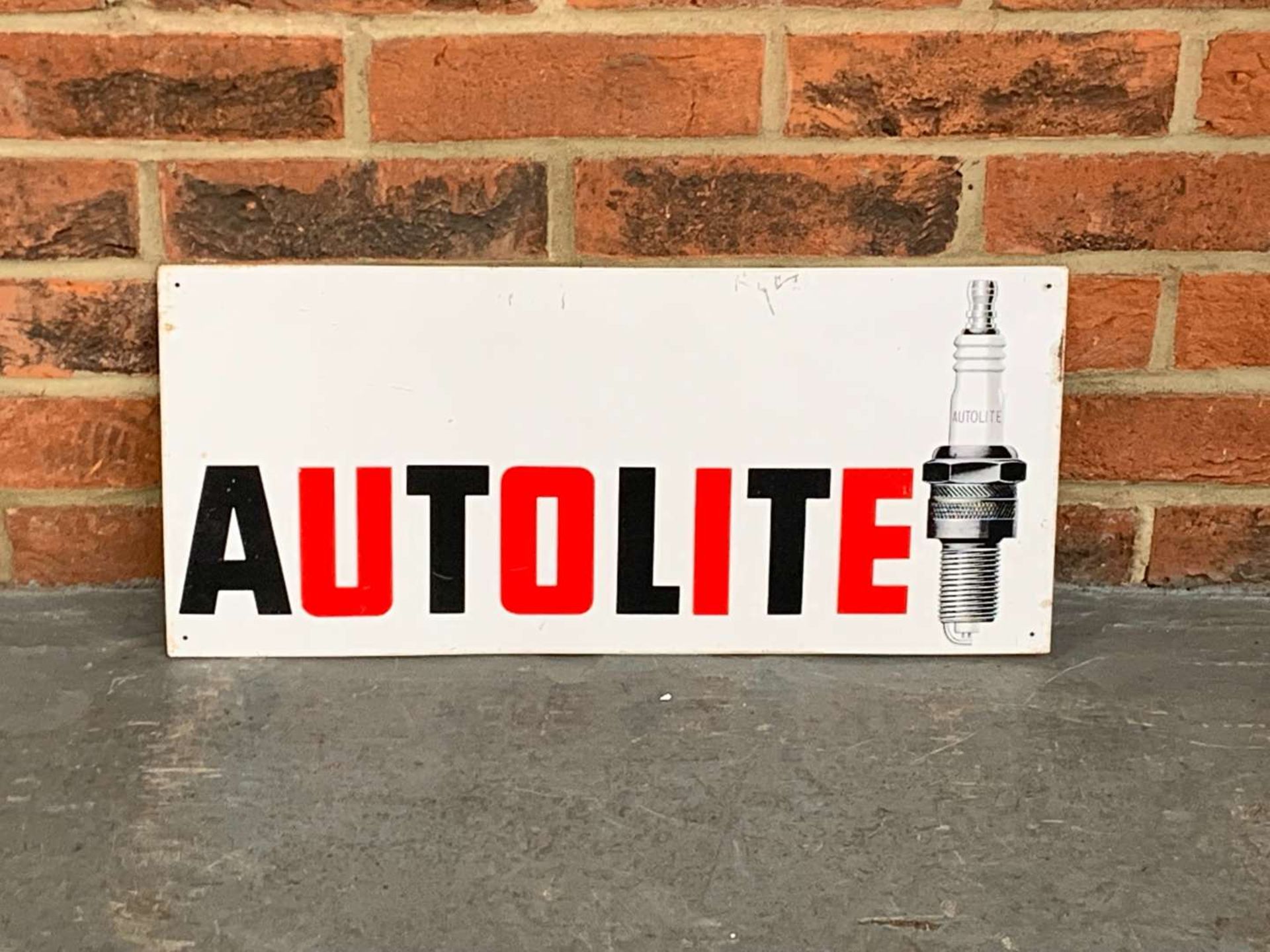 Autolite Spark Plug Tin Sign