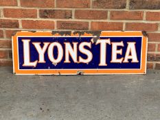 Lyons Tea Enamel Sign