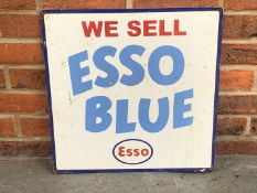 We Sell Esso Blue Metal Sign