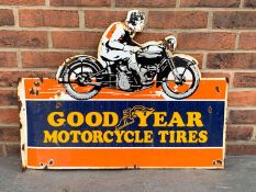 Goodyear Motorcycle Tires Flange Sign