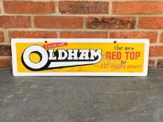 Oldham Perspex Sign