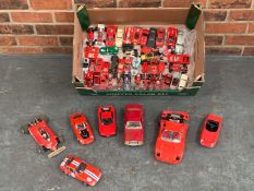 Quantity of Model Ferrari's&nbsp;