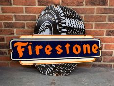 Firestone Tyre's Enamel Sign