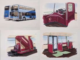 Double Decker Design Visual & Interior Concepts