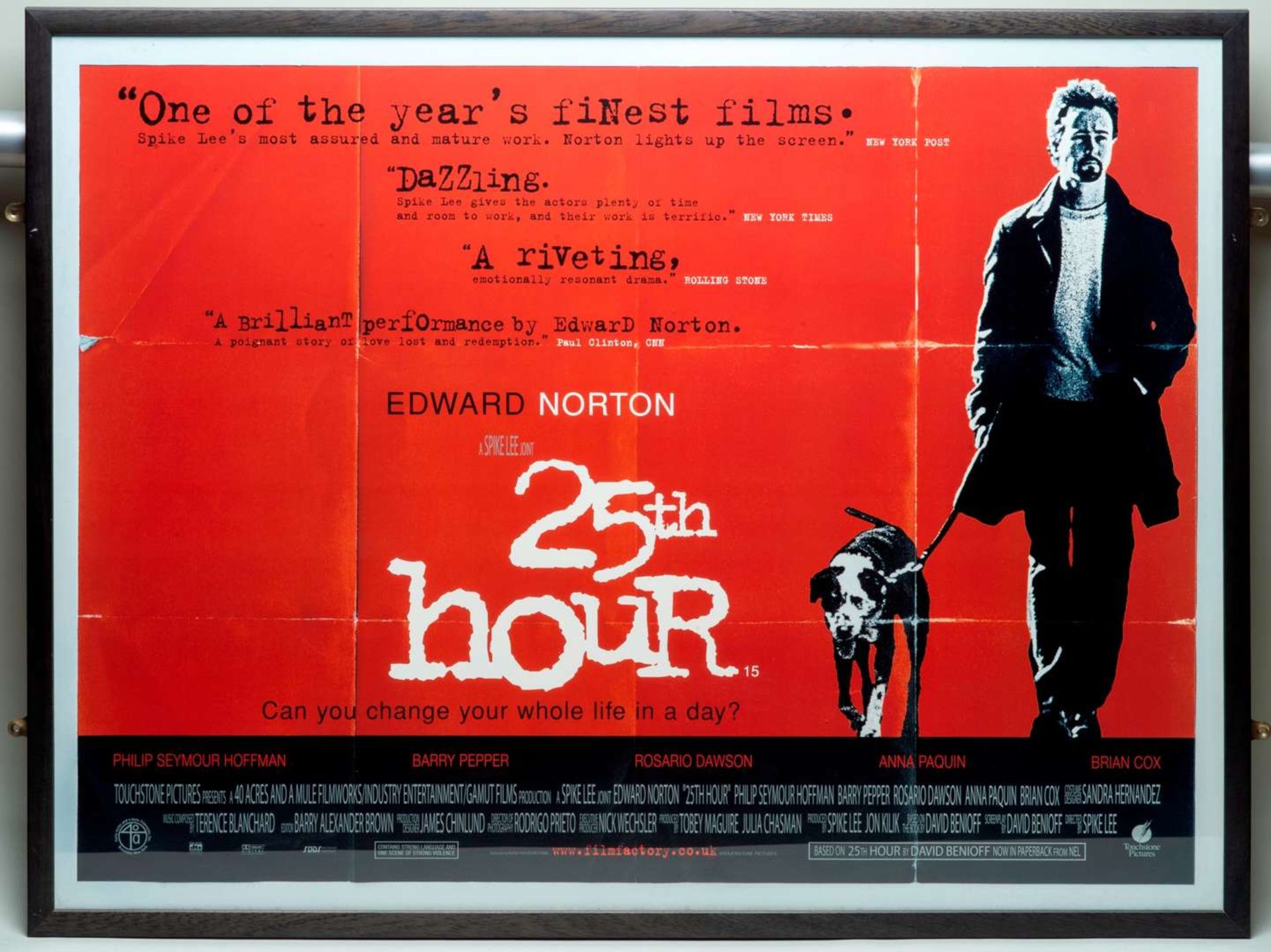 “25th Hour”, original movie poster - Image 2 of 2