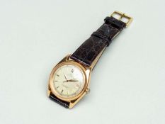 Rolex 18ct Pink Gold Bubble Back Wrist Watch