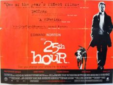 “25th Hour”, original movie poster