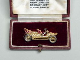 Rolls Royce Silver Ghost Brooch