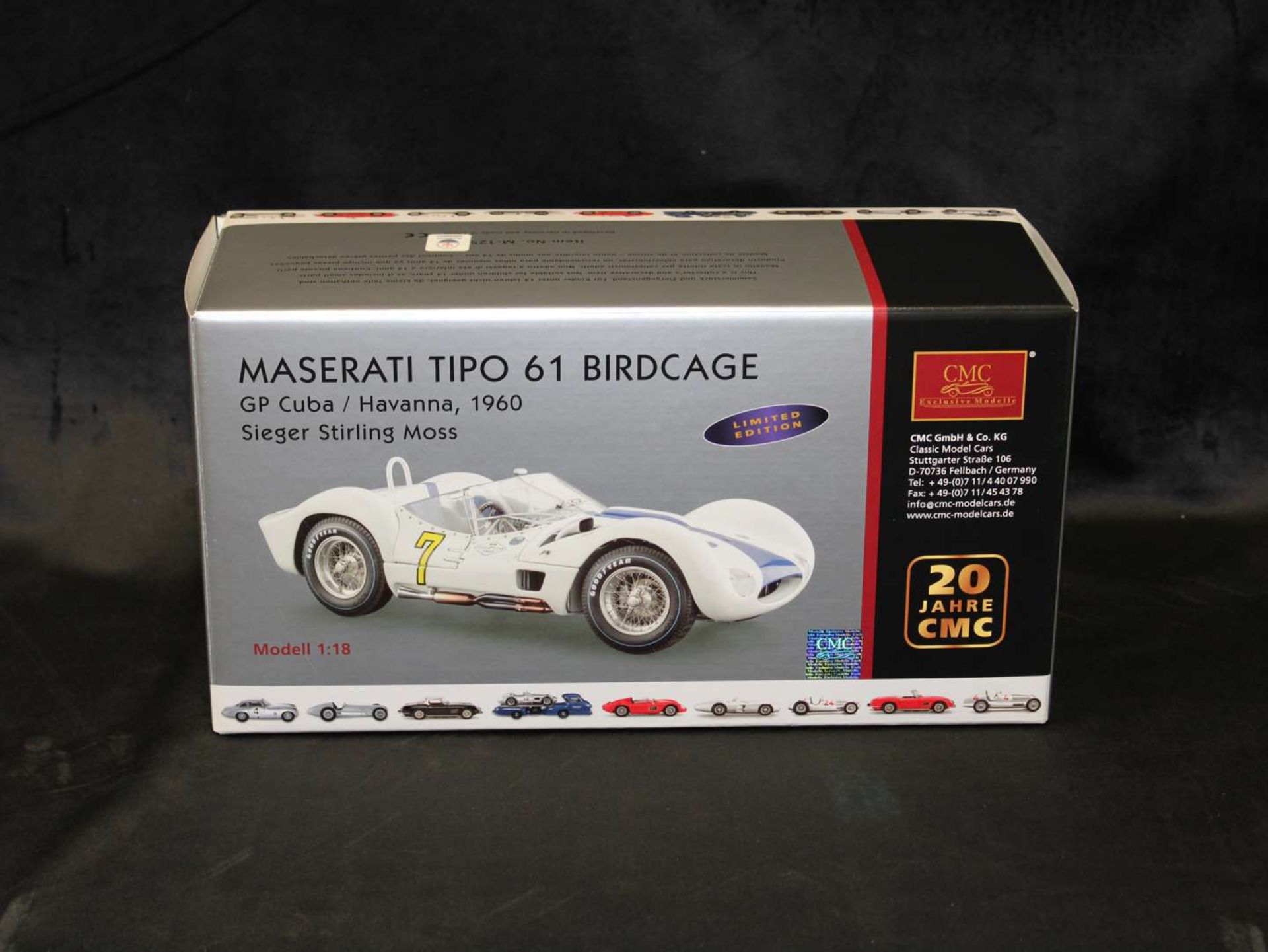 1960 CMC Maserati Tipo 61 Birdcage model - Image 5 of 5