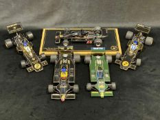 Collection of Lotus model cars