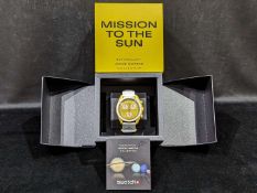 Omega Swatch “Mission to the Sun” men's watch