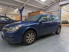 2005 VAUXHALL ASTRA CLUB AUTO