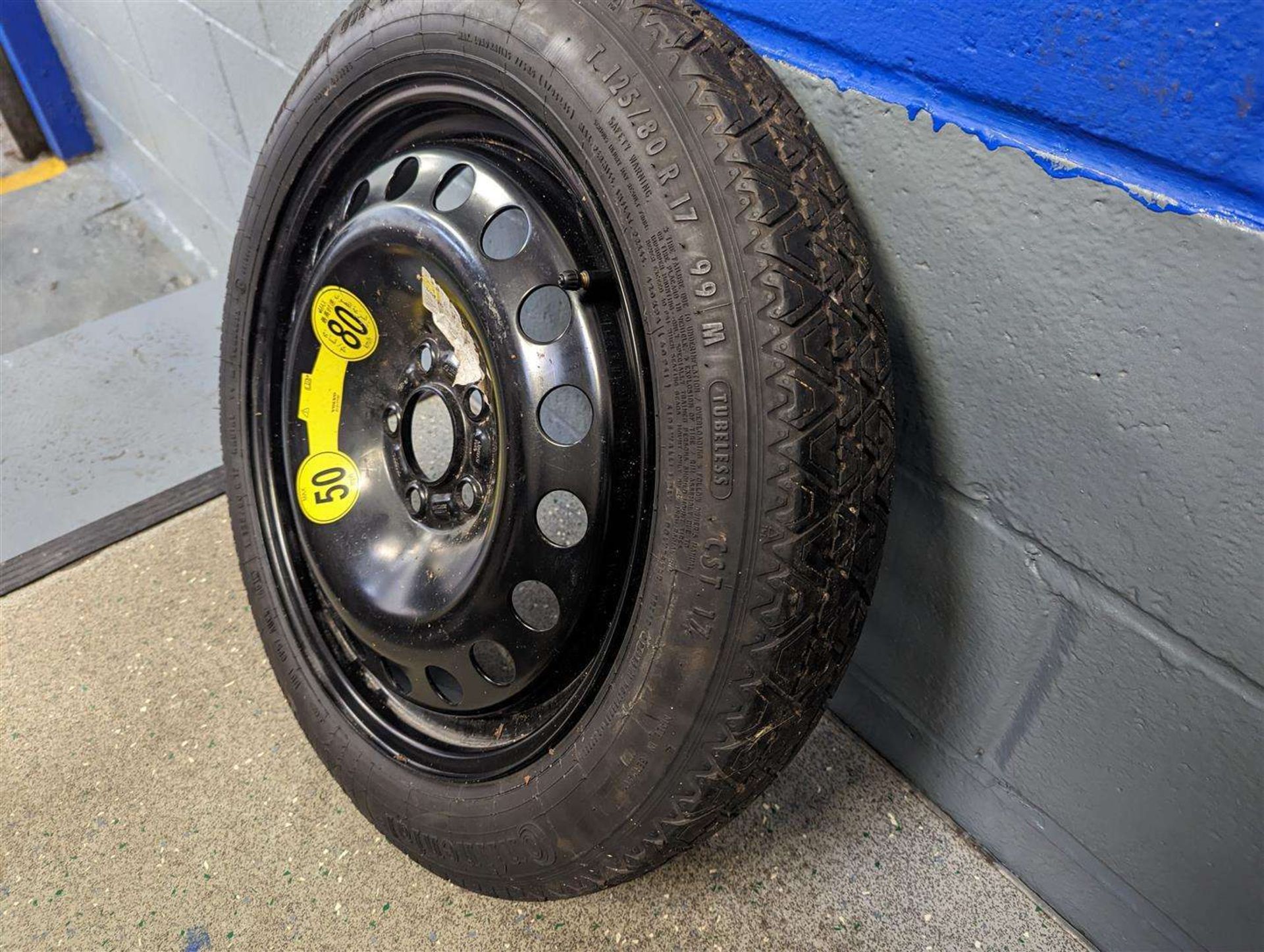 1 VOLVO V60 COMPACT SPARE WHEEL AND TYRE.&nbsp; - Image 3 of 3