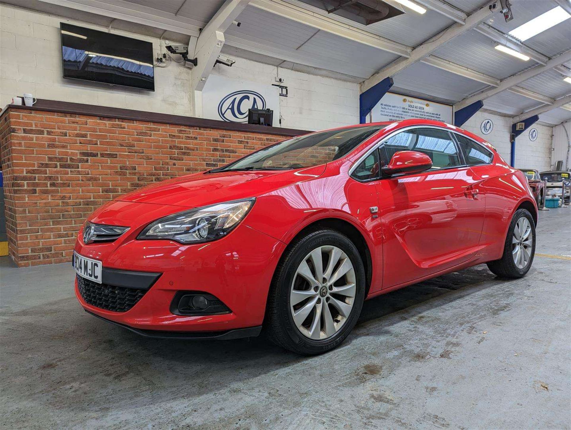 2014 VAUXHALL ASTRA GTC SRI TURBO AUTO