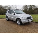 2001 MERCEDES ML 430 LHD