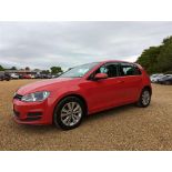 2013 VOLKSWAGEN GOLF SE BLUEMOTION TECH T