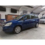 2011 VAUXHALL ZAFIRA DESIGN CDTI E-FLEX