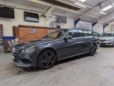 2014 MERCEDES E220 AMG LINE B-TEC CDi AUTO