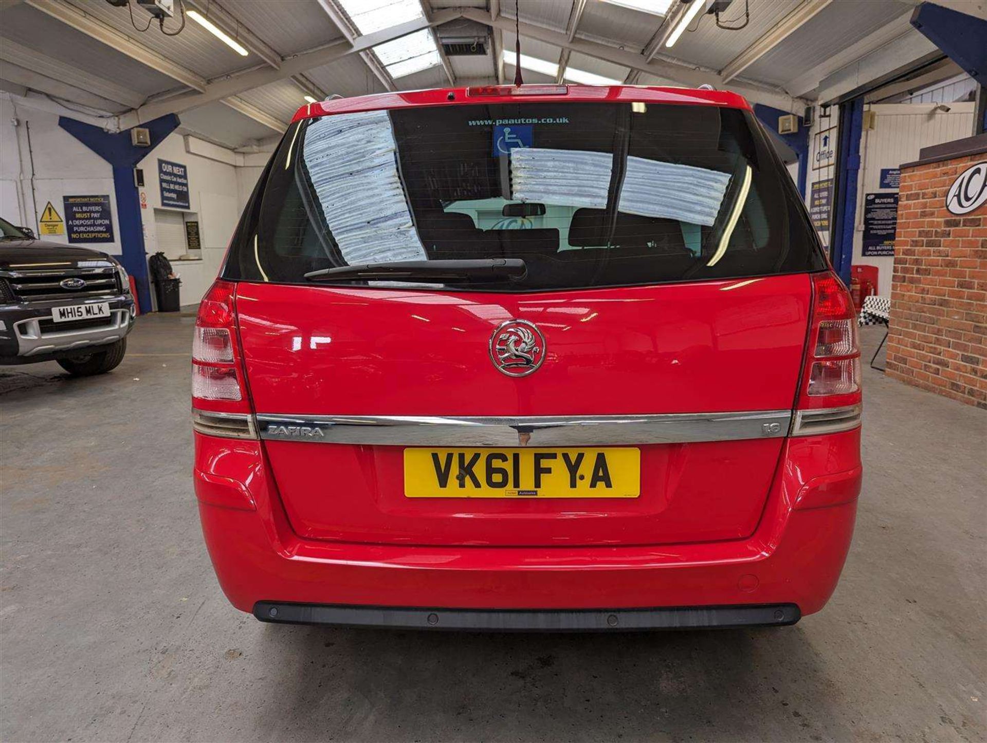 2011 VAUXHALL ZAFIRA EXCLUSIV - Image 3 of 25