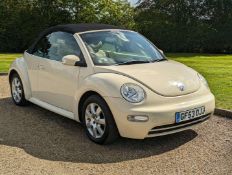 2003 VOLKSWAGEN BEETLE CABRIOLET TIPTRONI