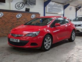 2015 VAUXHALL ASTRA GTC SPORT TURBO S/S