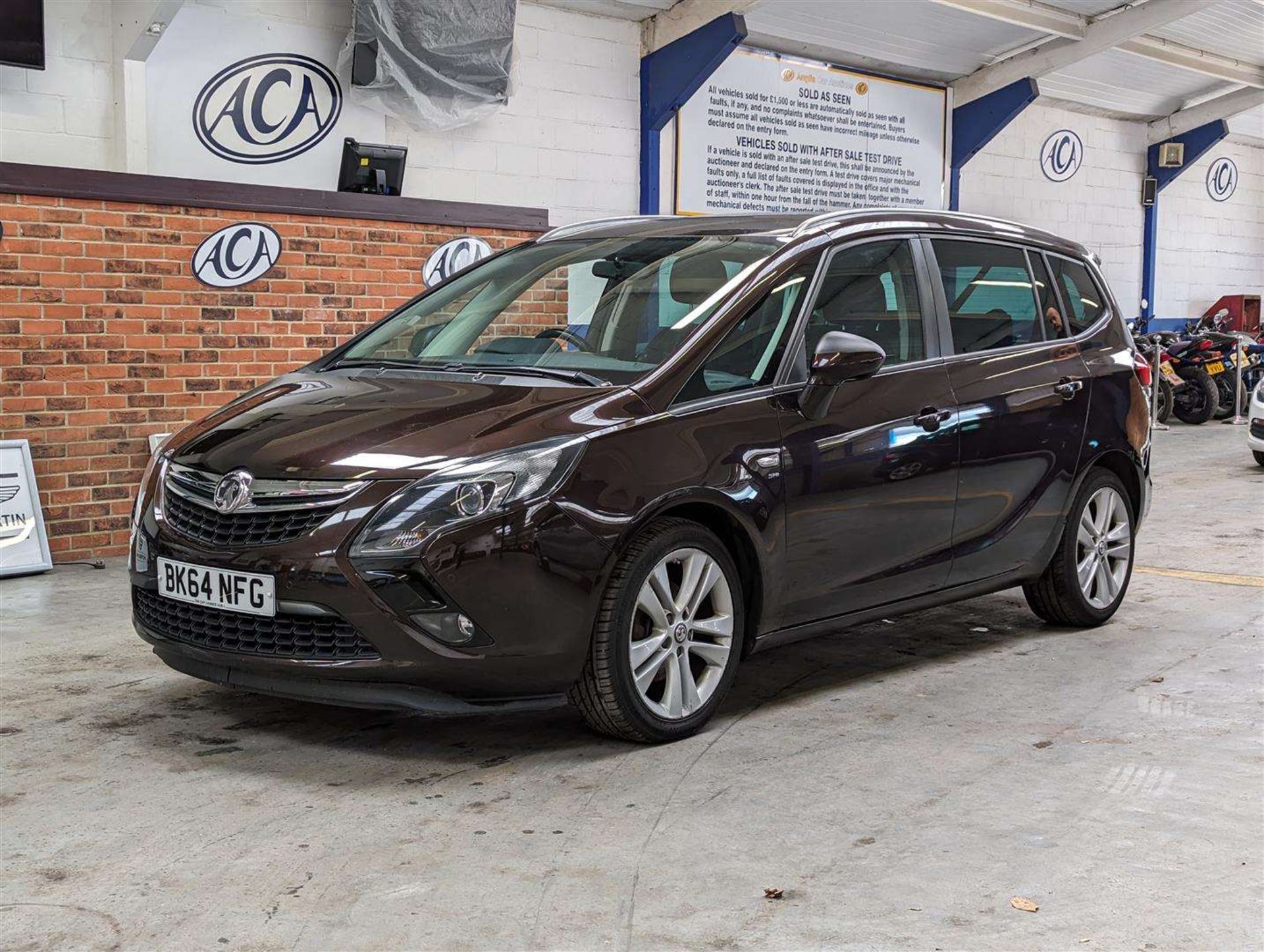 2014 VAUXHALL ZAFIRA TOURER SRI TURBO