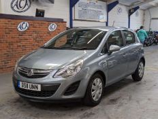 2011 VAUXHALL CORSA EXCLUSIV