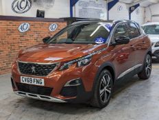 2019 PEUGEOT 3008 GT LINE PURETECH S/S