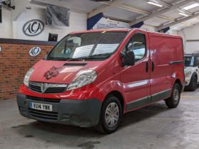 2014 VAUXHALL VIVARO 2900 ECOFLEX CDTI