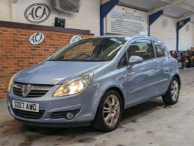 2007 VAUXHALL CORSA DESIGN AUTO