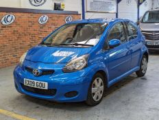 2009 TOYOTA AYGO BLUE VVT-I