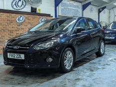 2012 FORD FOCUS TITANIUM TURBO