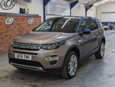 2016 LAND ROVER DISCOVERY SPORT LUXURY HSE