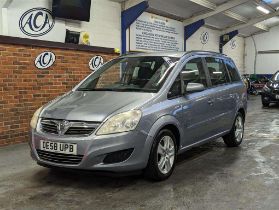 2008 VAUXHALL ZAFIRA EXCLUSIV CDTI