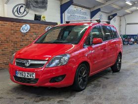 2013 VAUXHALL ZAFIRA DESIGN CDTI