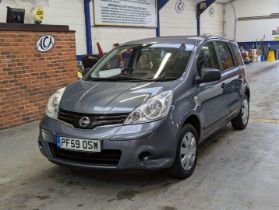 2010 NISSAN NOTE VISIA