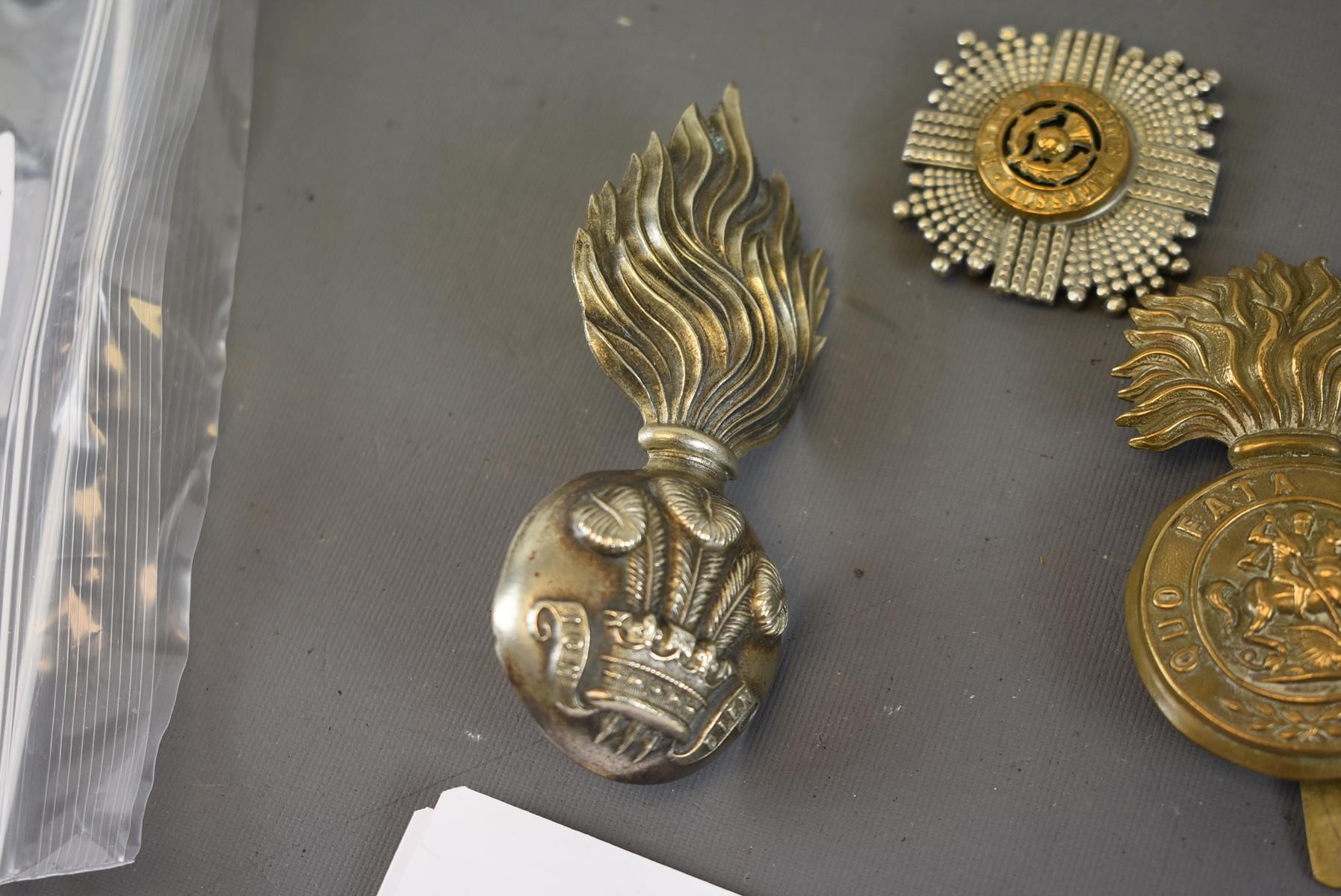 LATE VICTORIAN BADGES. A selection of good quality items. Royal Welsh Fusiliers, an other ranks - Image 3 of 8