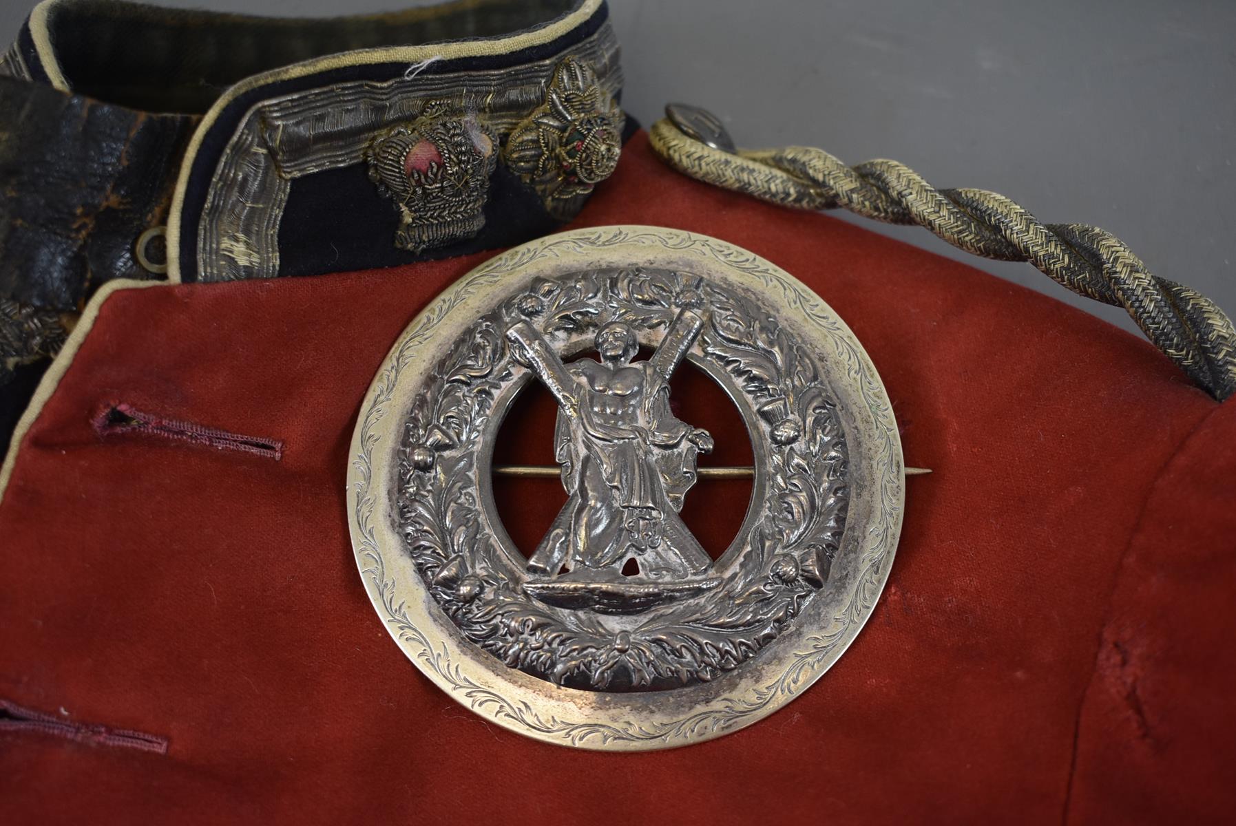 A VICTORIAN SCOTTISH LIEUTENANT COLONEL'S FULL DRESS UNIFORM ENSEMBLE TO THE GLASGOW HIGHLANDERS, - Image 17 of 36