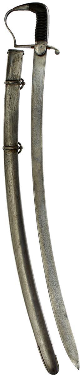 A SCARCE 15TH OR KING'S HUSSARS 1796 PATTERN LIGHT CAVALRY OFFICER'S SABRE OR SWORD, 89cm curved