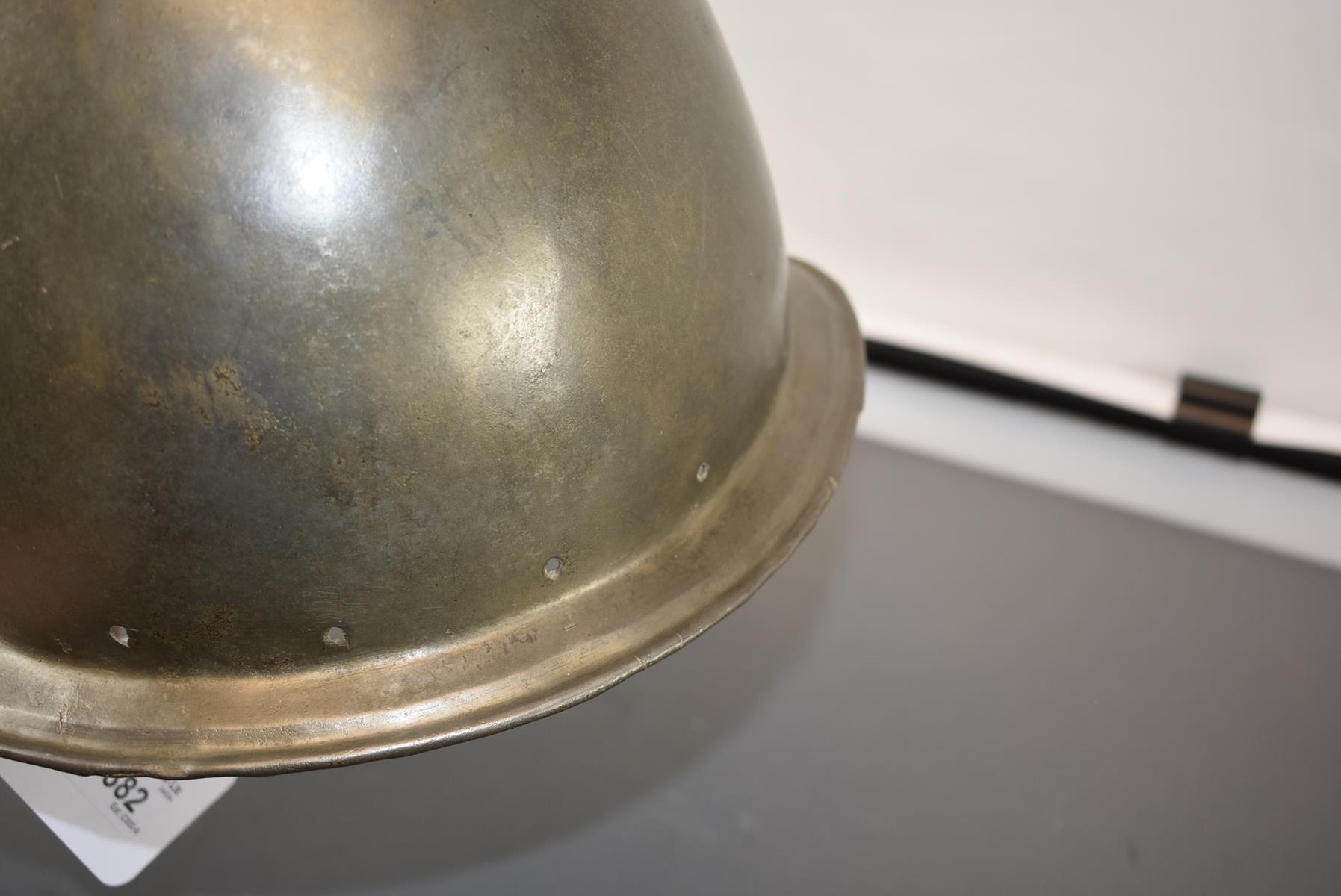 AN ITALIAN CABASET HELMET IN THE SPANISH FASHION, circa 1580, almond-shaped bowl raised from a - Image 4 of 8