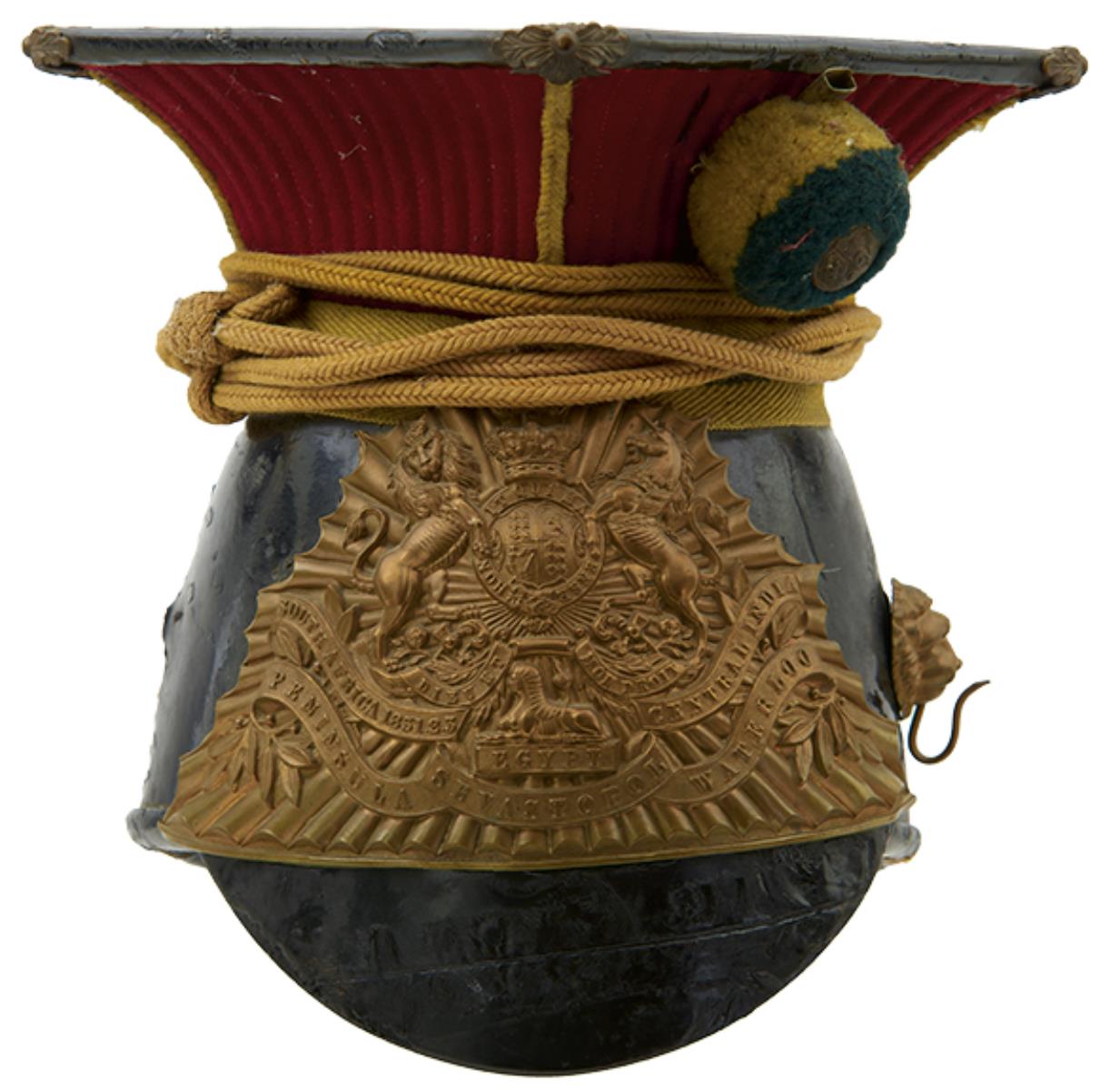 12TH (PRINCE OF WALES' ROYAL) LANCERS OTHER RANKS FULL DRESS CAP 1856 PATTERN, A good quality