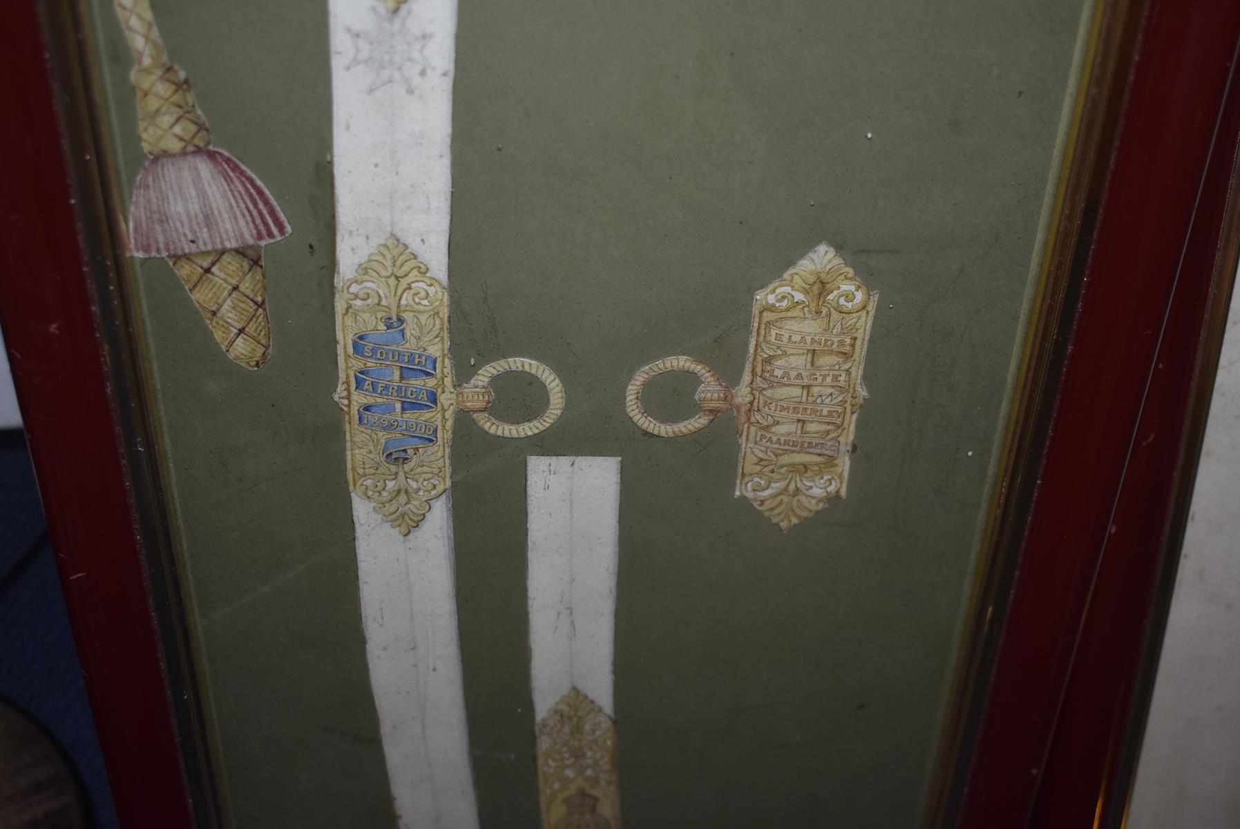 THREE ORIGINAL VICTORIAN WATERCOLOUR WILKINSON SWORD MAMELUKE DESIGNS, the first inscribed "1902 - Image 4 of 13