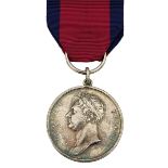 WATERLOO MEDAL TO WILLIAM ASTON, 16th or QUEEN'S LIGHT DRAG. Replaced soldered suspender, clip