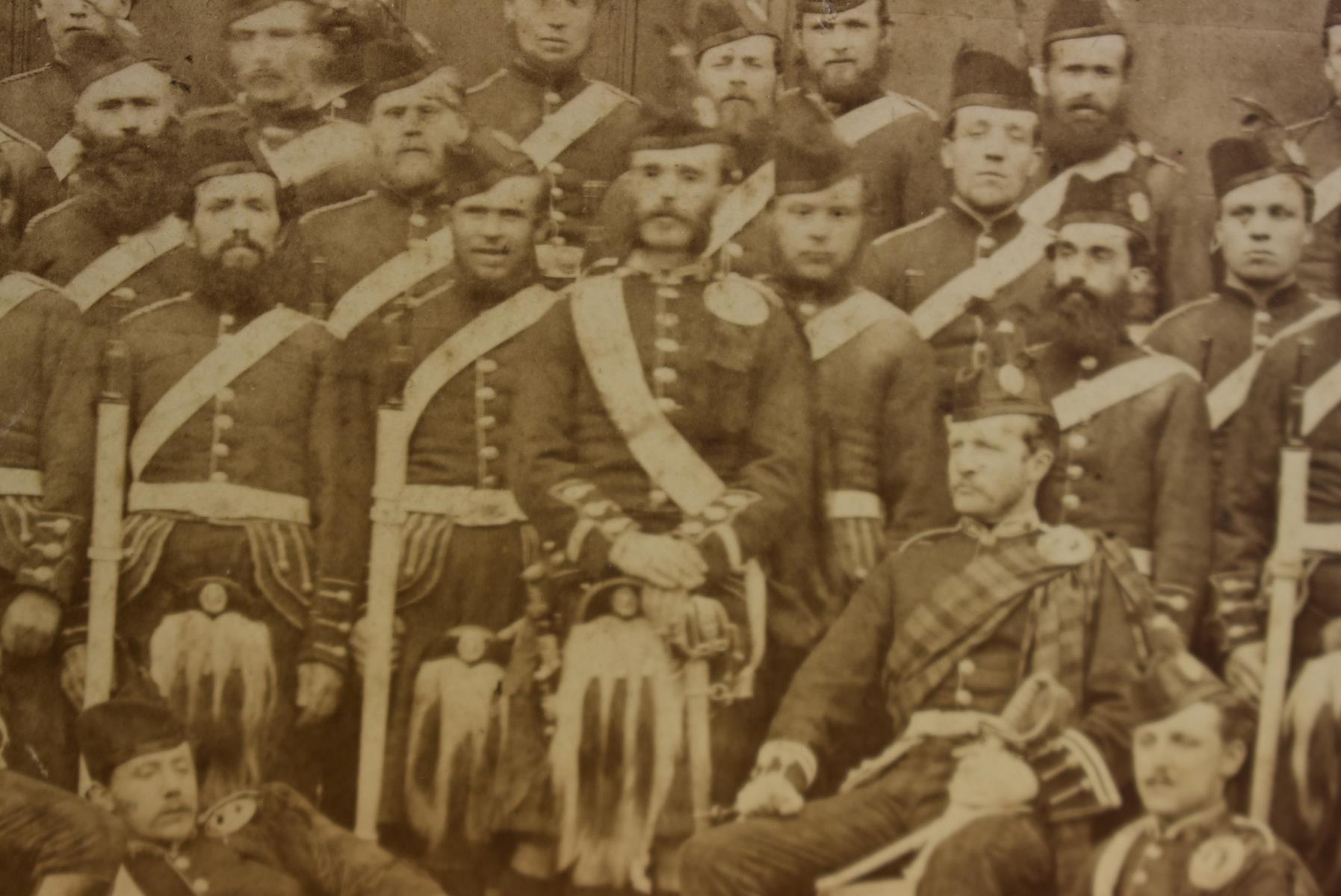 A VICTORIAN SCOTTISH LIEUTENANT COLONEL'S FULL DRESS UNIFORM ENSEMBLE TO THE GLASGOW HIGHLANDERS, - Image 27 of 36