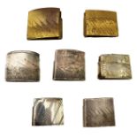 A COLLECTION OF THIRTY FOUR HABAKI, various metals and styles. (Parcel)