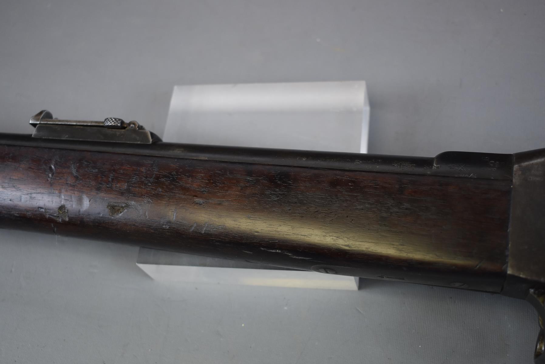 A .450 OBSOLETE CALIBRE MARTINI HENRY SERVICE RIFLE, 32.5inch sighted barrel fitted with ramp and - Image 16 of 18