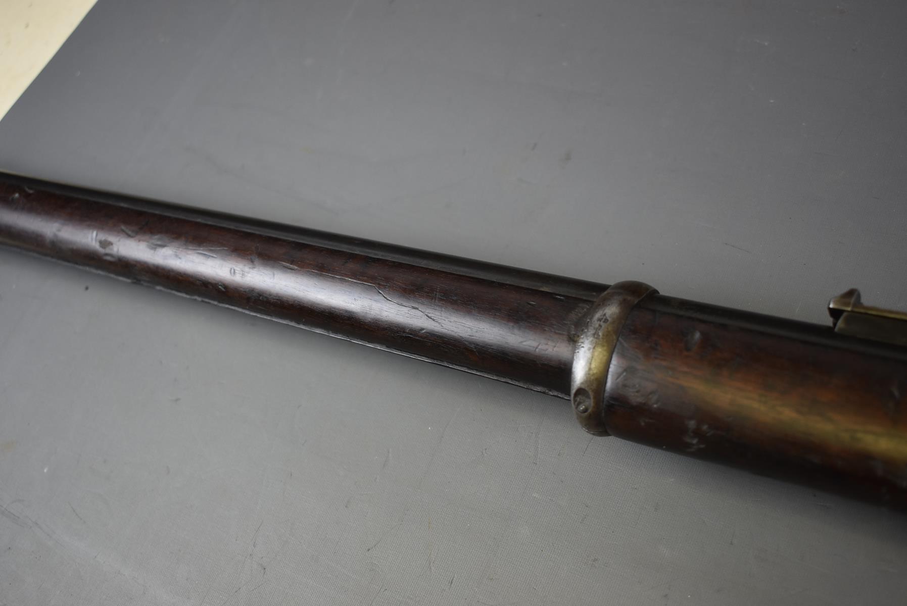 A .450 OBSOLETE CALIBRE MARTINI HENRY SERVICE RIFLE, 32.5inch sighted barrel fitted with ramp and - Image 17 of 18