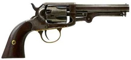 A .31 CALIBRE FIVE-SHOT PERCUSSION UNION ARMS COMPANY POCKET REVOLVER,