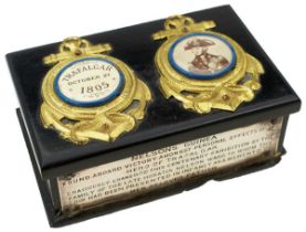 OF TRAFALGAR AND HORATIO NELSON INTEREST: THE HORATIA NELSON-WARD NELSON GUINEA AND CASKET,
