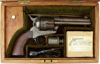 A .44 RIMFIRE OBSOLETE CALIBRE SIX-SHOT COLT SINGLE ACTION ARMY,